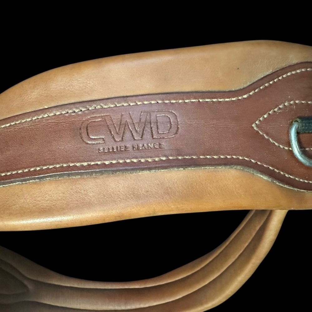 CWD Chestnut Leather Girth Size 58 - Picture 3 of 5